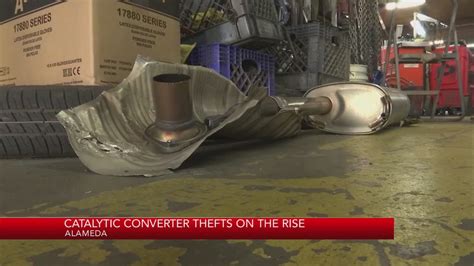 Alameda catalytic converter thefts spike since new year